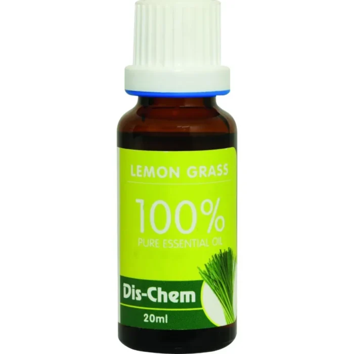 LEMON GRASS 100% PURE ESSENTIAL Dis-Chem 20 ml