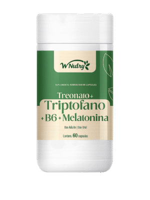 TRECONATO +TRIPTOFANA+B6+MELATONINA NOITE 60 CAPSULAS