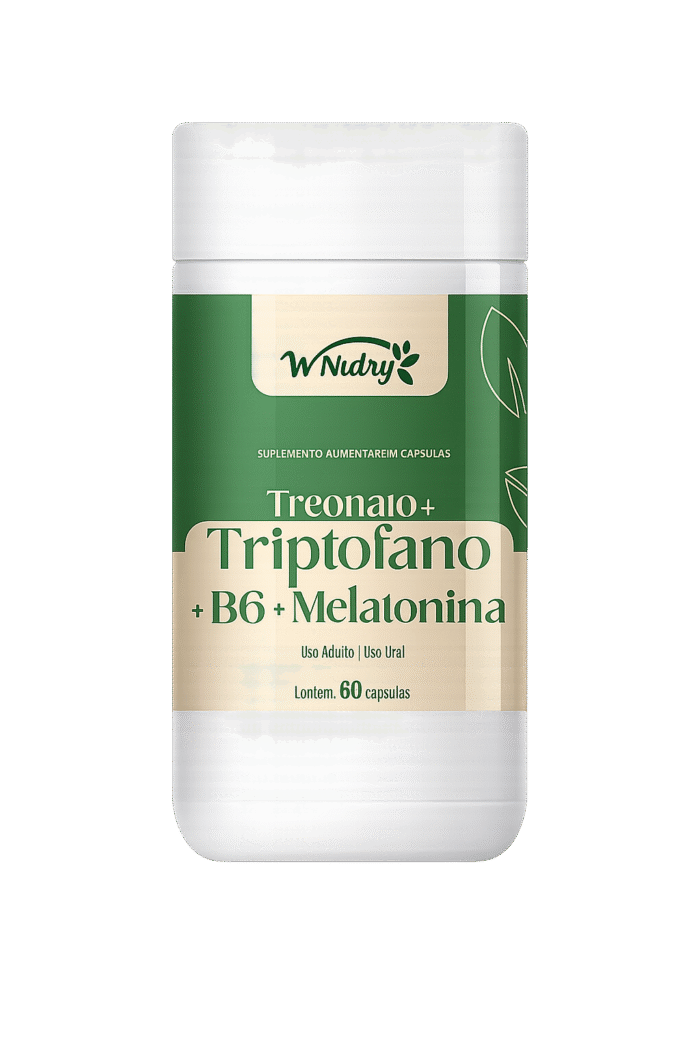 TRECONATO +TRIPTOFANA+B6+MELATONINA NOITE 60 CAPSULAS