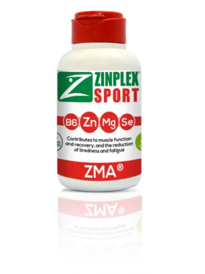 ZINPLEX SPORT B6 Zn Mg Se ZMA 90 CAPSULES