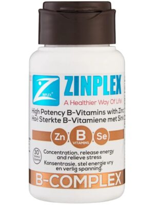 ZINC B-VITAMINS E MINERAIS E SELENIUM 30 CAPSULAS