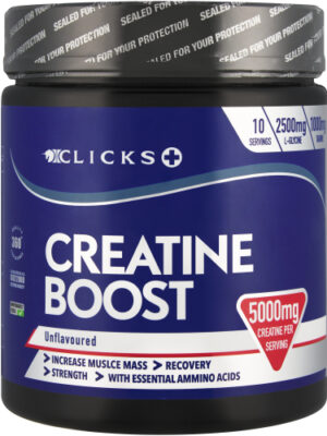 t CREATINE BOOST 5000 mg UNFLAVOURED 650g