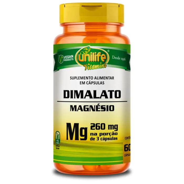DIMALATO MAGNESIO 650MG 60 CAPSULAS