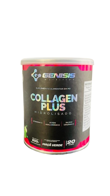 COLLAGEM PLUS HIDROLOSADO SABOR MACA VERDE 200G