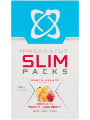 PHEDRACUT SLIM PACKS MANGO-ORANGE FLAVOUR 150mg