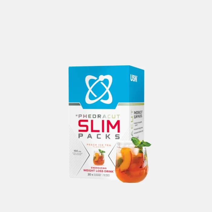 usn-slimpacks-20sachets-icetea PHEDRACUT SLIM PACKS PEACH ICE TEA FLAVOUR 150mg