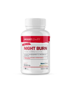 NIGHT BURN MAX STRENGTH 250mg 60 VEGICAPSULES