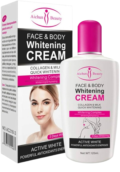WHITENING CREAM COLLAGEN E MILK QUICK WHITENING 50ML