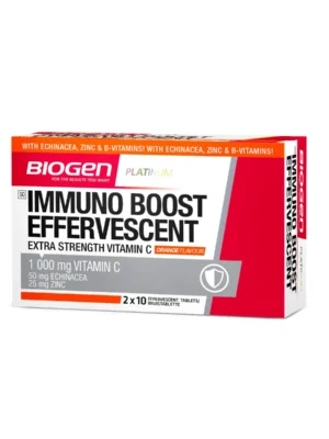 IMMUNO BOOST EFFEVERSCENT RASPBERRY 1000mg VITAMIN C