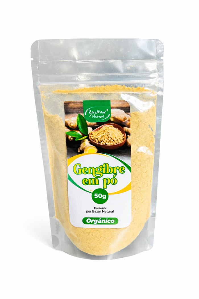 Gengibre em pó orgânico 50g