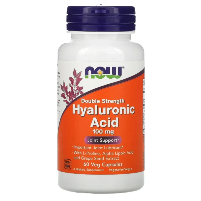 HYALURONIC ACID 100MG 60CAPSULAS