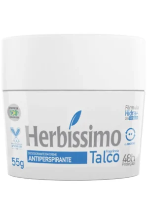 HERBISSIMO DESODORANTE EM CREME ANTIPERSPIRANTE BRANCO 55G