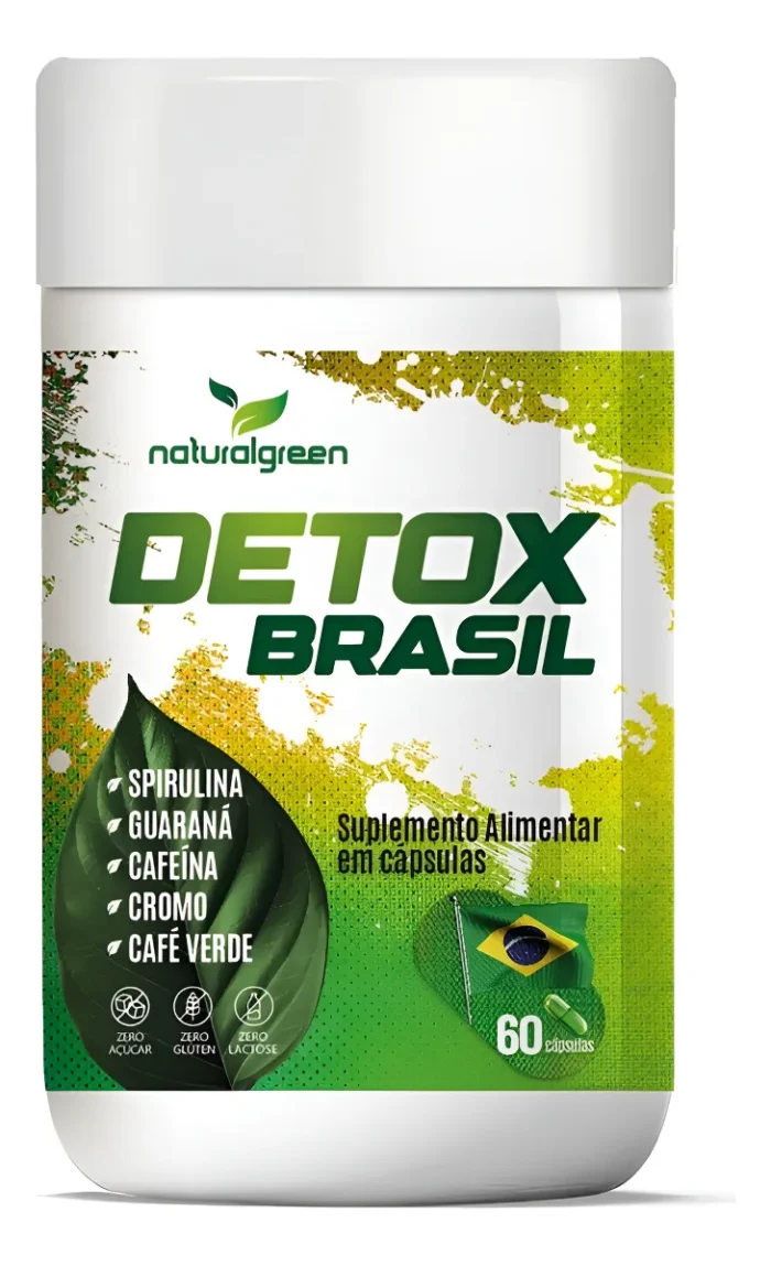 Detox Brasil 60 Cáps