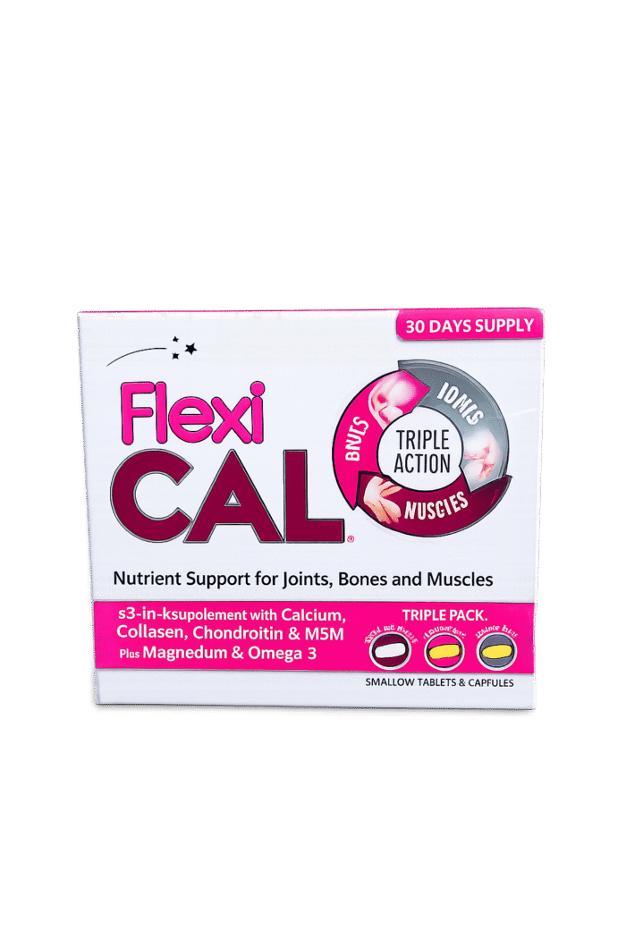 FLEXI CAL - TRIPLE ACTION (JOINTS,BONES E MUSCLES) - 30 DAYS SUPPLY