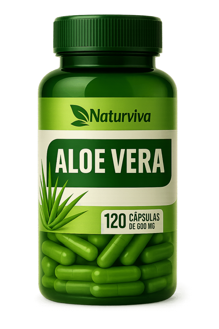 ALOE VERA Capsulas 120un 500mg