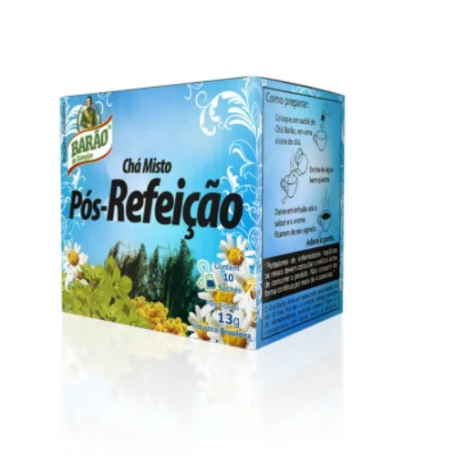 Chá Barão Pós-Refeição (envelopado com 10 sachês):