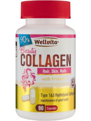 Beauty COLLAGEN Hair,Skin,Nails with Vitamin C 90 Capsules