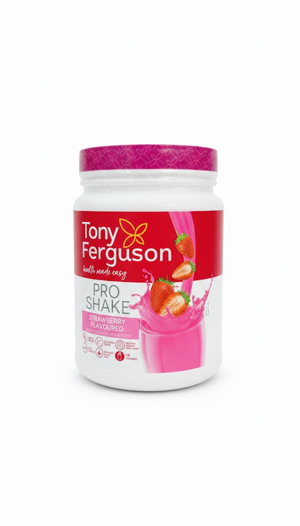 TONY FERGUSON PRO SHAKE - SABOR MORANGO (STRAWBERRY FLAVOURE))