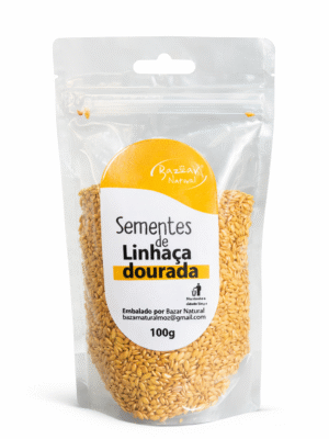 Sementes de linhaça dourada 100g