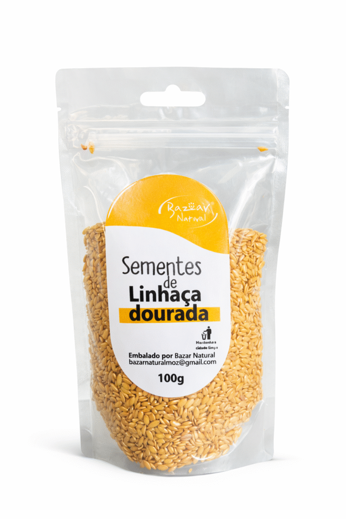 Sementes de linhaça dourada 100g