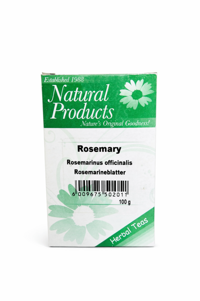 chá de alecrim natural