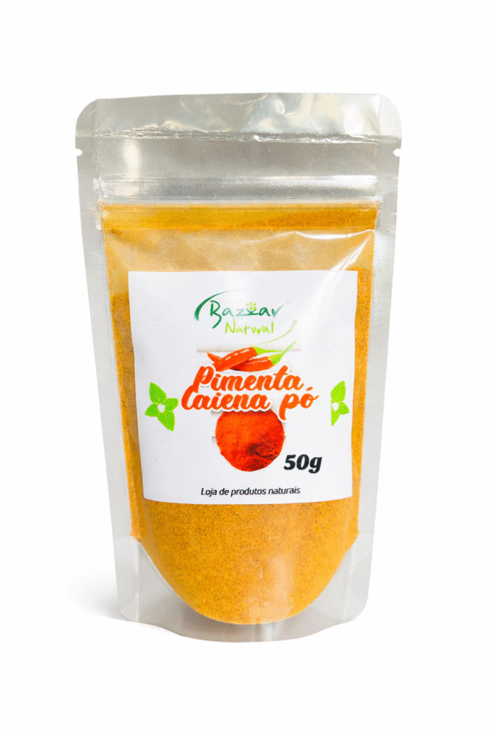 Pimenta caiena em pó 50g