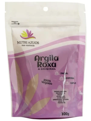 Nutri Azuos Argila Roxa 100g