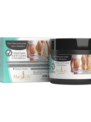 Gel Lipo Redutor Termo Ativado 250g Mary Life