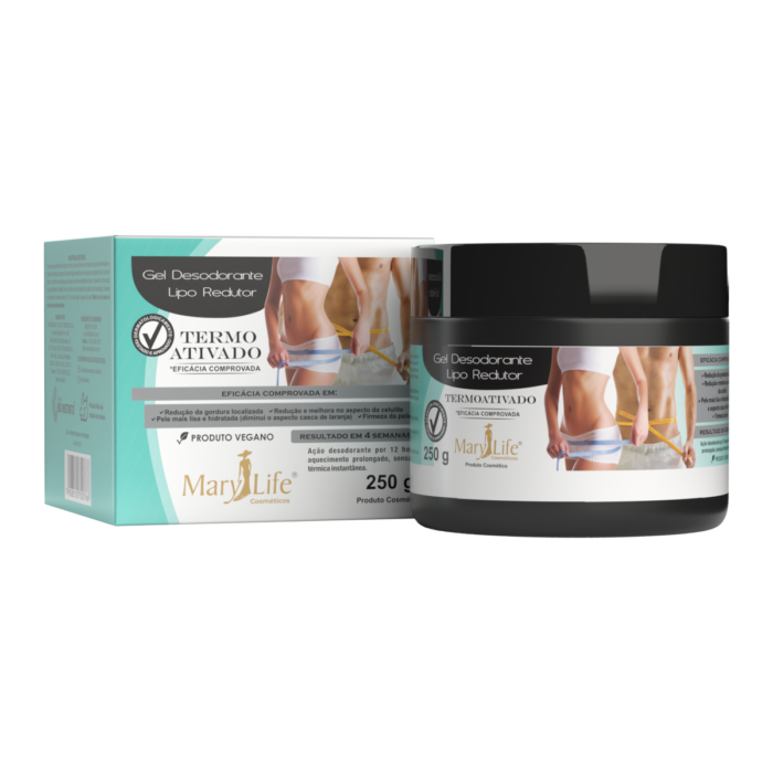 Gel-Lipo-Redutor-250g-1 Gel Lipo Redutor Termo Ativado 250g Mary Life