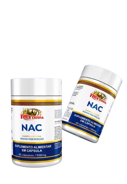 NAC - N-Acetil L-Cisteína 500 mg 60 caps