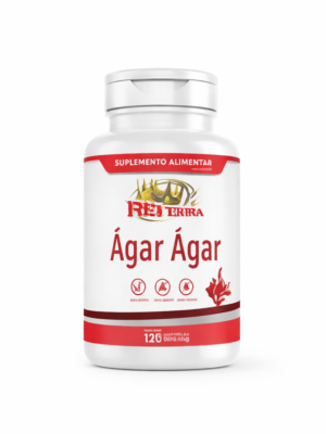 Ágar Ágar 500mg da Rei Terra