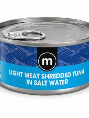 LIGHT MEAT SHREDDED TUNA IN SALT WATER 170g