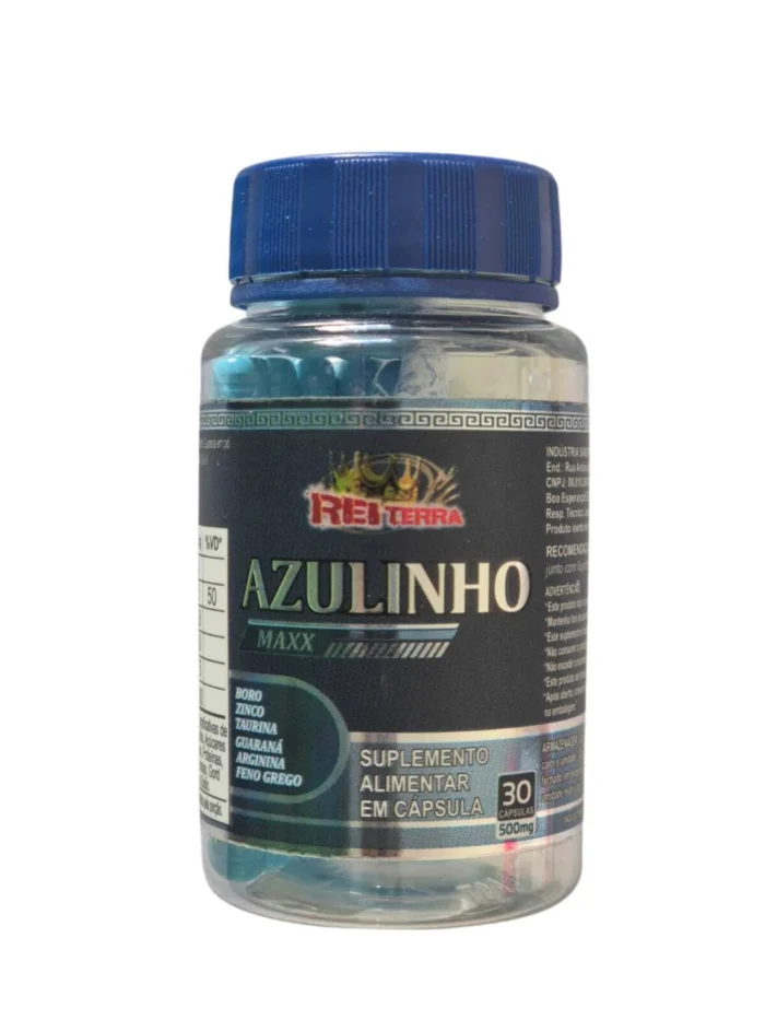 Azulinho 30 cápsulas 500mg