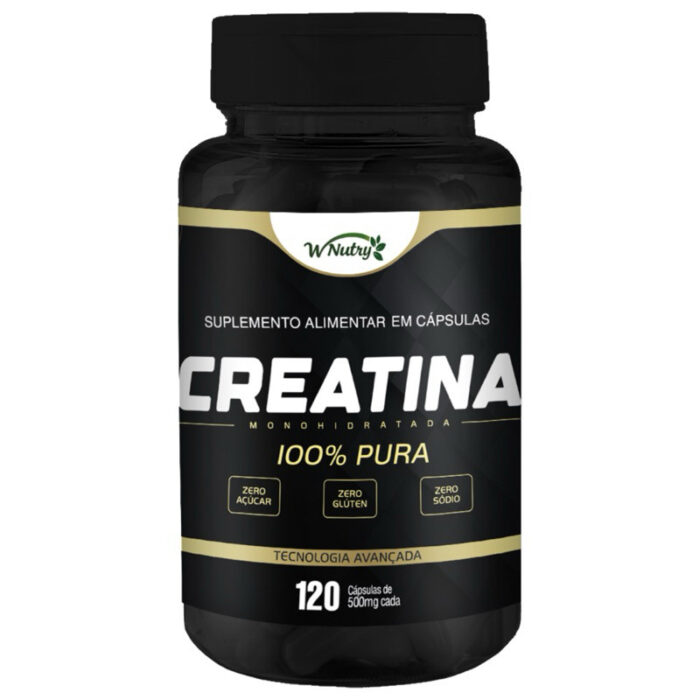A Creatina W Nutry (Body Nutry) 120 cápsulas