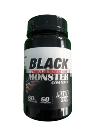 Tribulus Terrestris com Maca Peruana 500mg (120 Cápsulas) - Black Monster