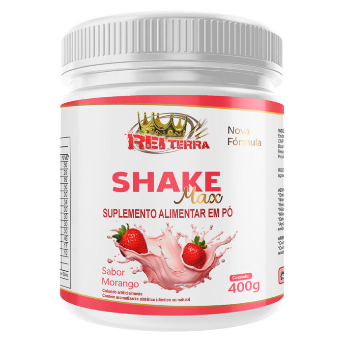 REI TERRA SHAKE MAX SABOR MORANGO 400G