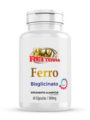 REI TERRA FERRO BISGLICINATO 60 CAPSULAS 500MG