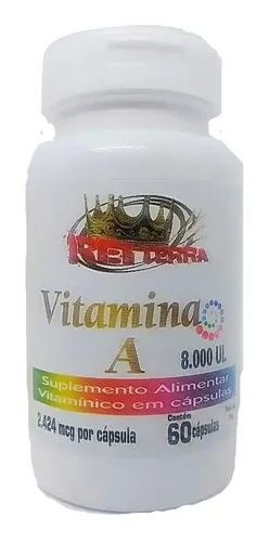 REI TERRA VITAMINA A 8000UI 60 CAPSULAS 500MG