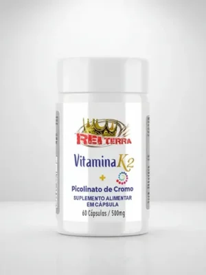 REI TERRA VITAMINA K2+PICOLINATO DE CROMO 60 CAPSULAS 500MG