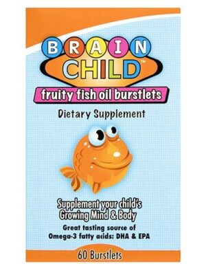Brain Child - Fruity Fish Oil 60 Burstlets
