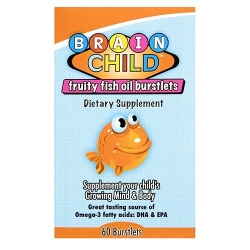 Brain Child - Fruity Fish Oil 60 Burstlets