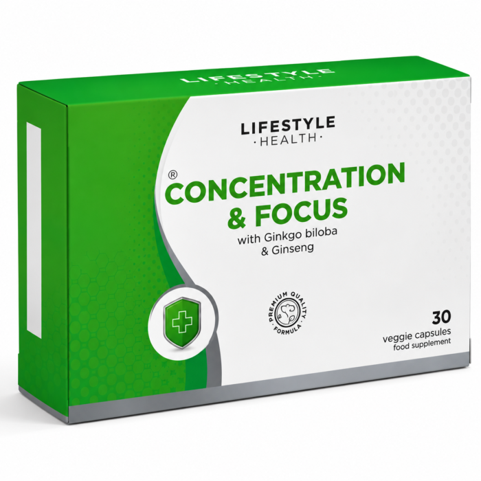 Lifestyle Health Concentration And Focus 30caps