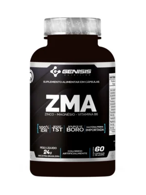 GENISIS ZMA ZINCO-MAGNESIO-VITAMINA B6 60 CAPSULAS 500MG