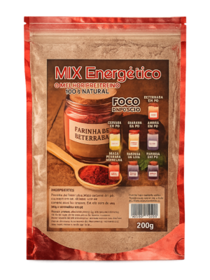 MIX Energético pré-treino natural