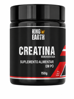 CREATINA MONOHIDRATADA 150G KING EARTH