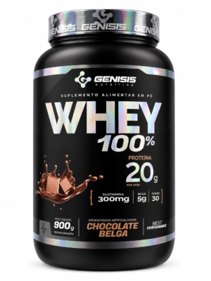 Whey 100% 900g – Genisis Nutrition