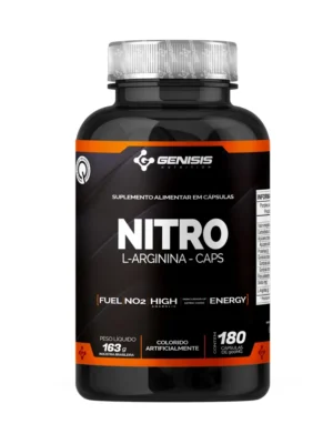 NITRO L-ARGININA CÁPS - 180 CÁPSULAS