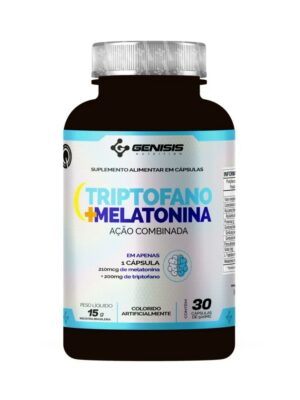 TRIPTOFANO + MELATONINA 30 CAPS - GENISIS