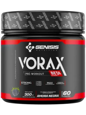 Pré Treino VORAX Beta - 300G - Genisis Nutrition